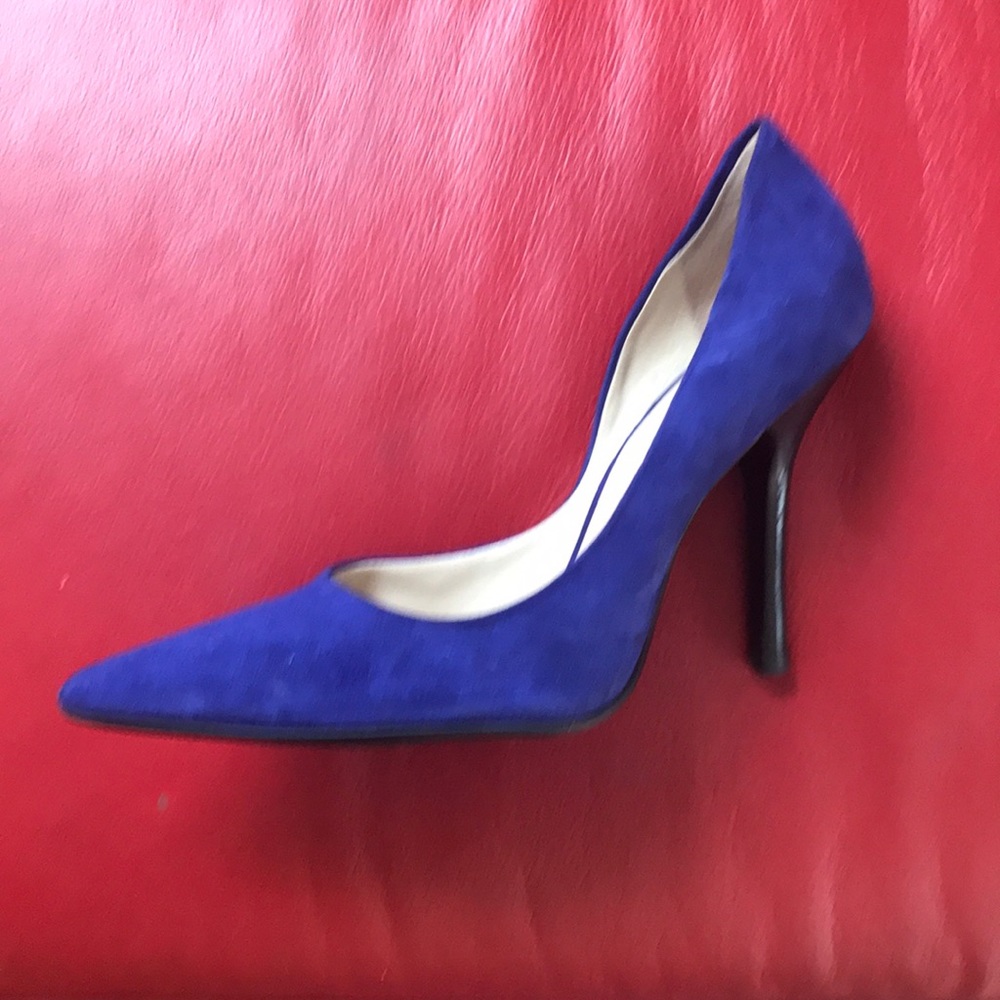 Guess 8M suede / real/ blue  shoes stilettos